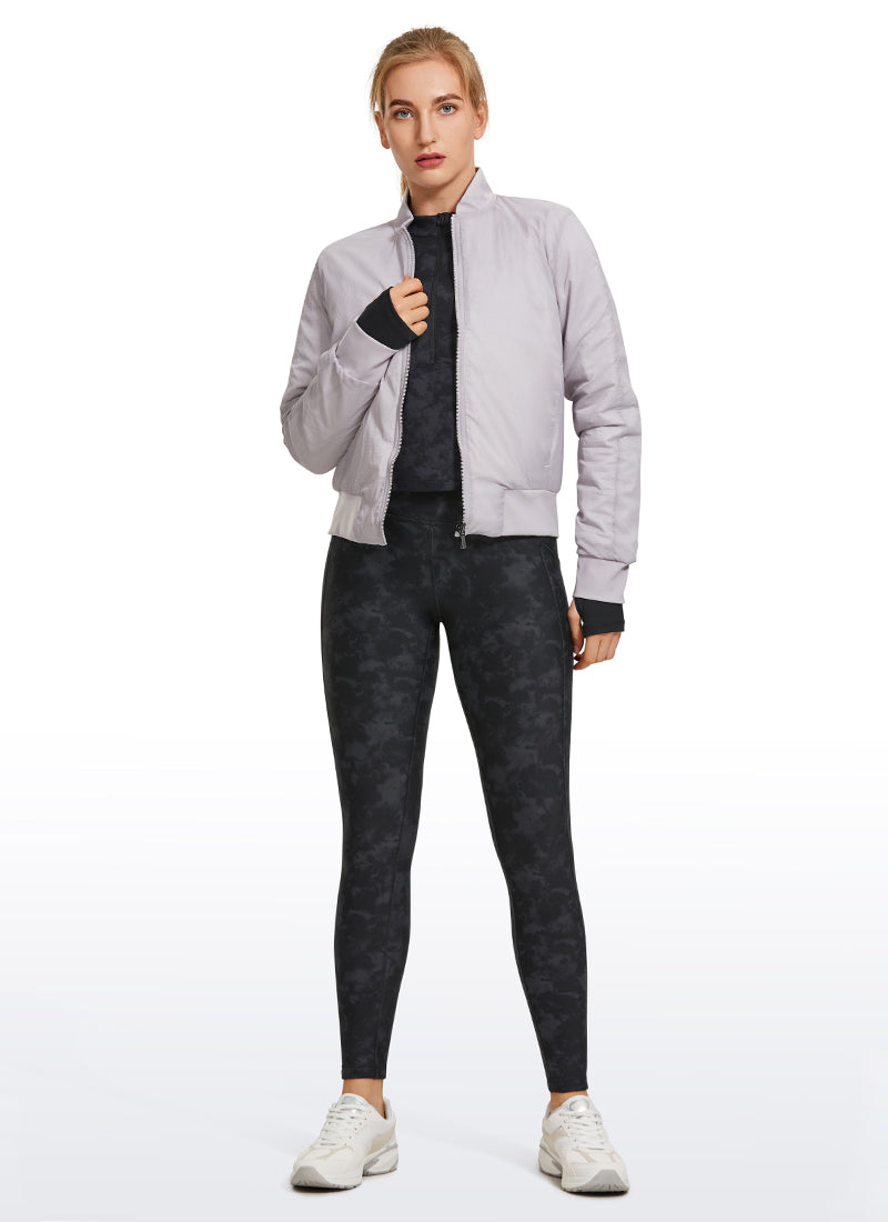 Thermal Fleece Lined Pocket Legging 25''