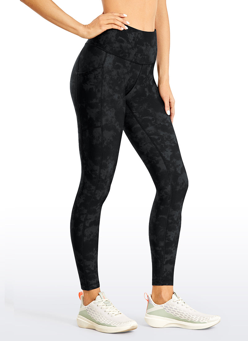 Thermal Fleece Lined Pocket Legging 25''