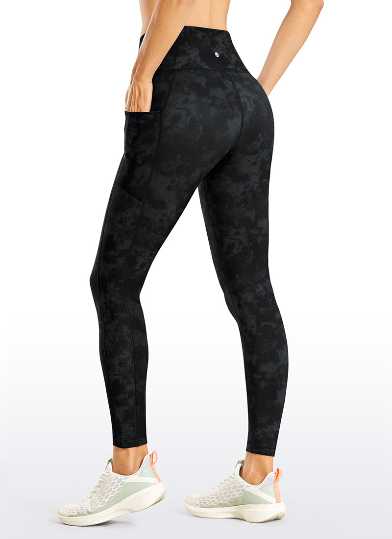 Thermal Fleece Lined Pocket Leggings II 25''