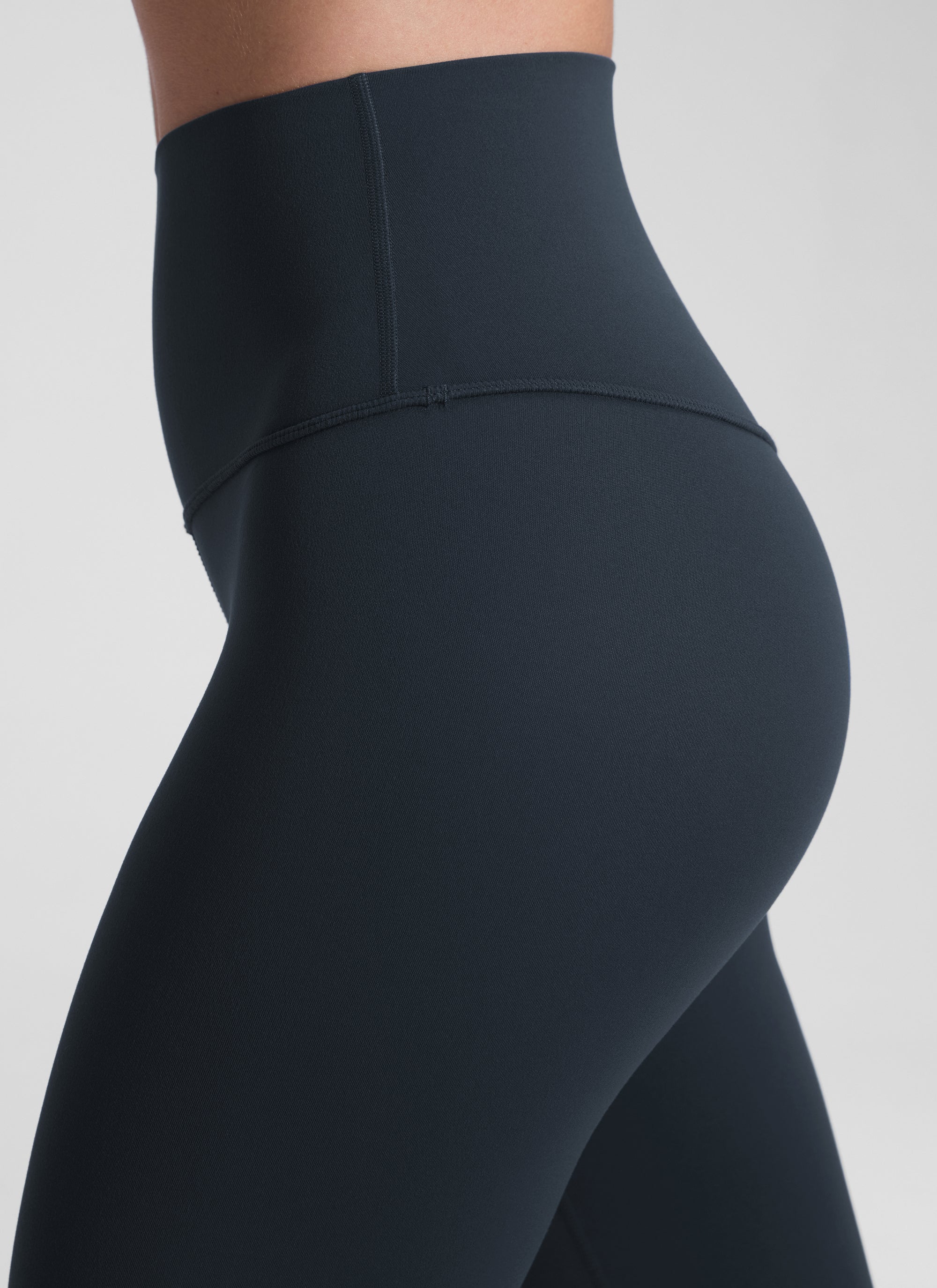 CRZ YOGA Women's Yoga Lounge High Rise Butterluxe Yoga Leggings 25'' True Navy