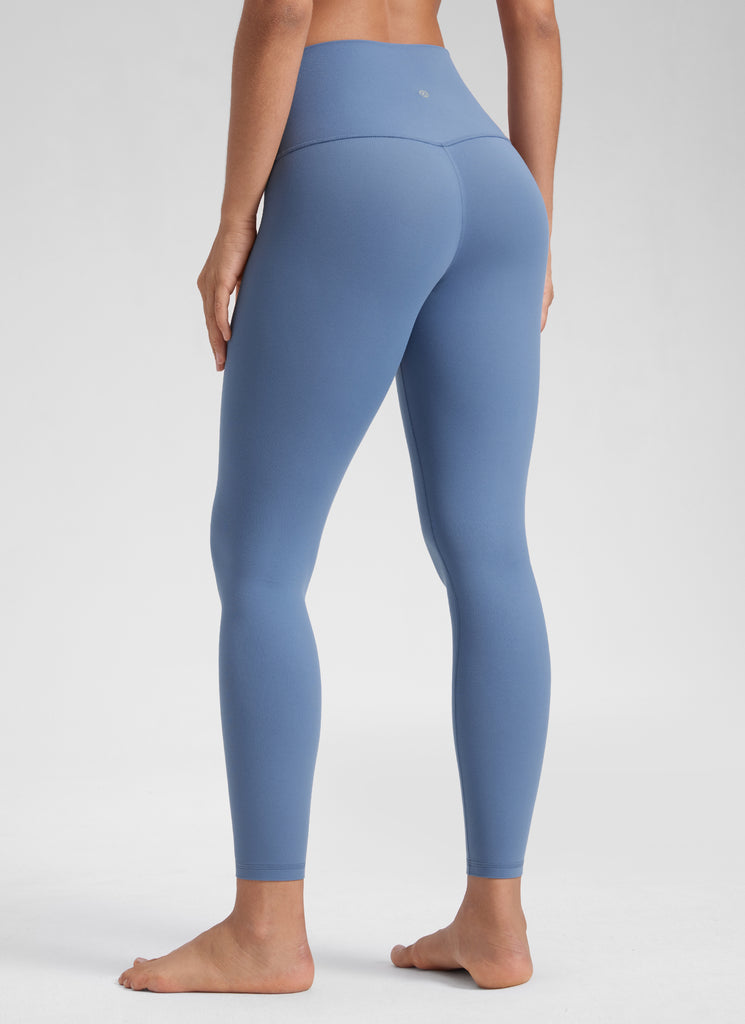 CRZ YOGA Women's Yoga Lounge High Rise Butterluxe Yoga Leggings 25'' Oasis Blue