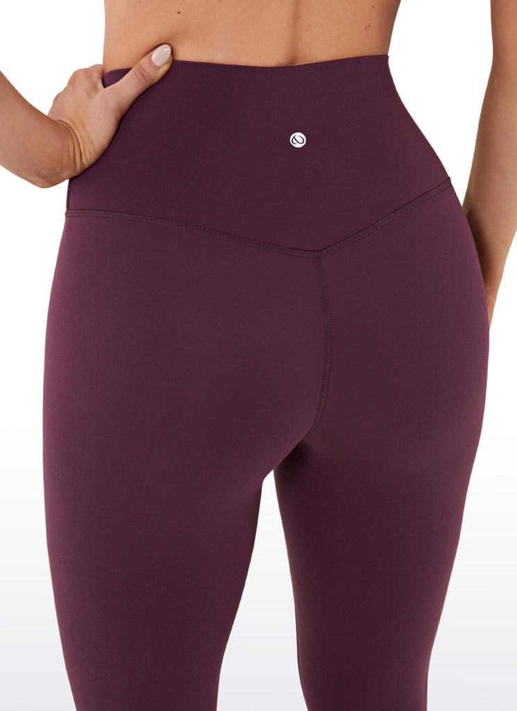 CRZ YOGA Women's Yoga Lounge High Rise Butterluxe Yoga Leggings 25'' True Navy