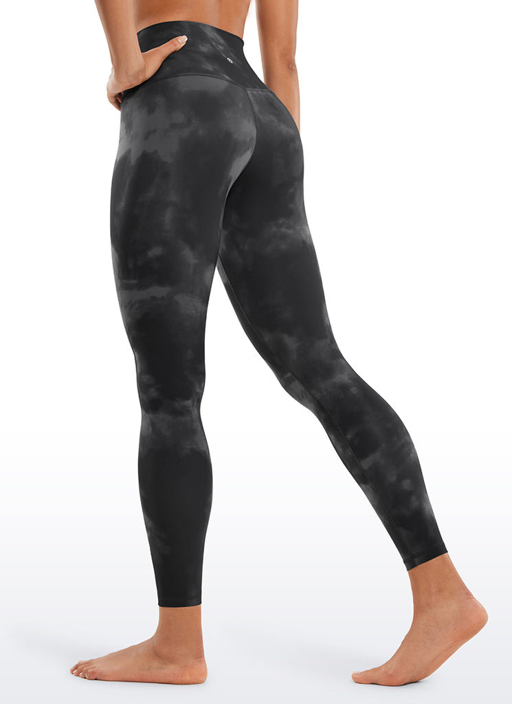 CRZ YOGA Women's Yoga Lounge High Rise Butterluxe Yoga Leggings 25'' Dark Forest Green