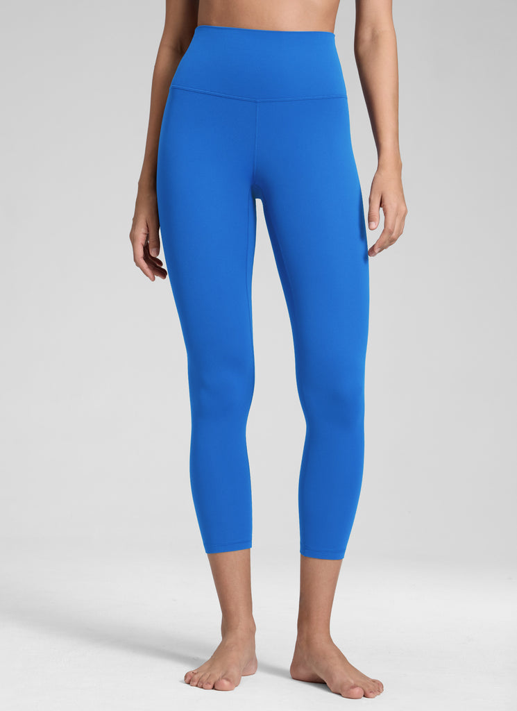 CRZ YOGA Women's Yoga Lounge High Rise Butterluxe Yoga Leggings 23'' True Navy