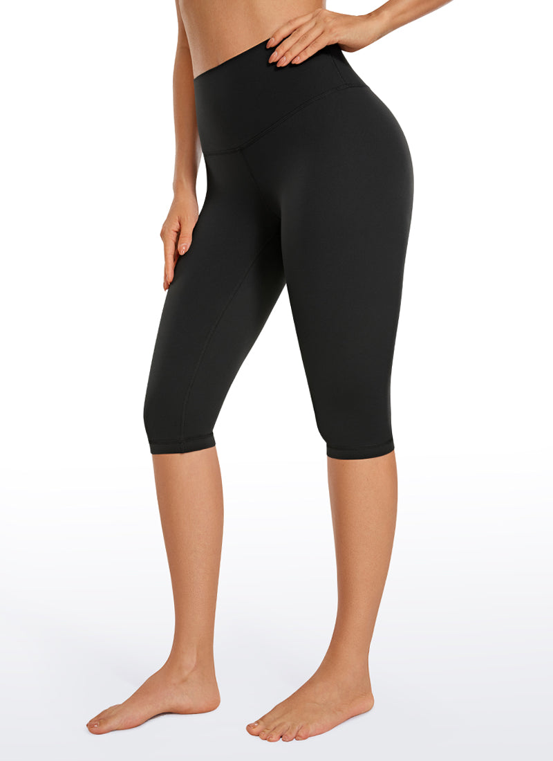 Knee Length Capri Leggings Capris Knee Length Workout Leggings CRZ