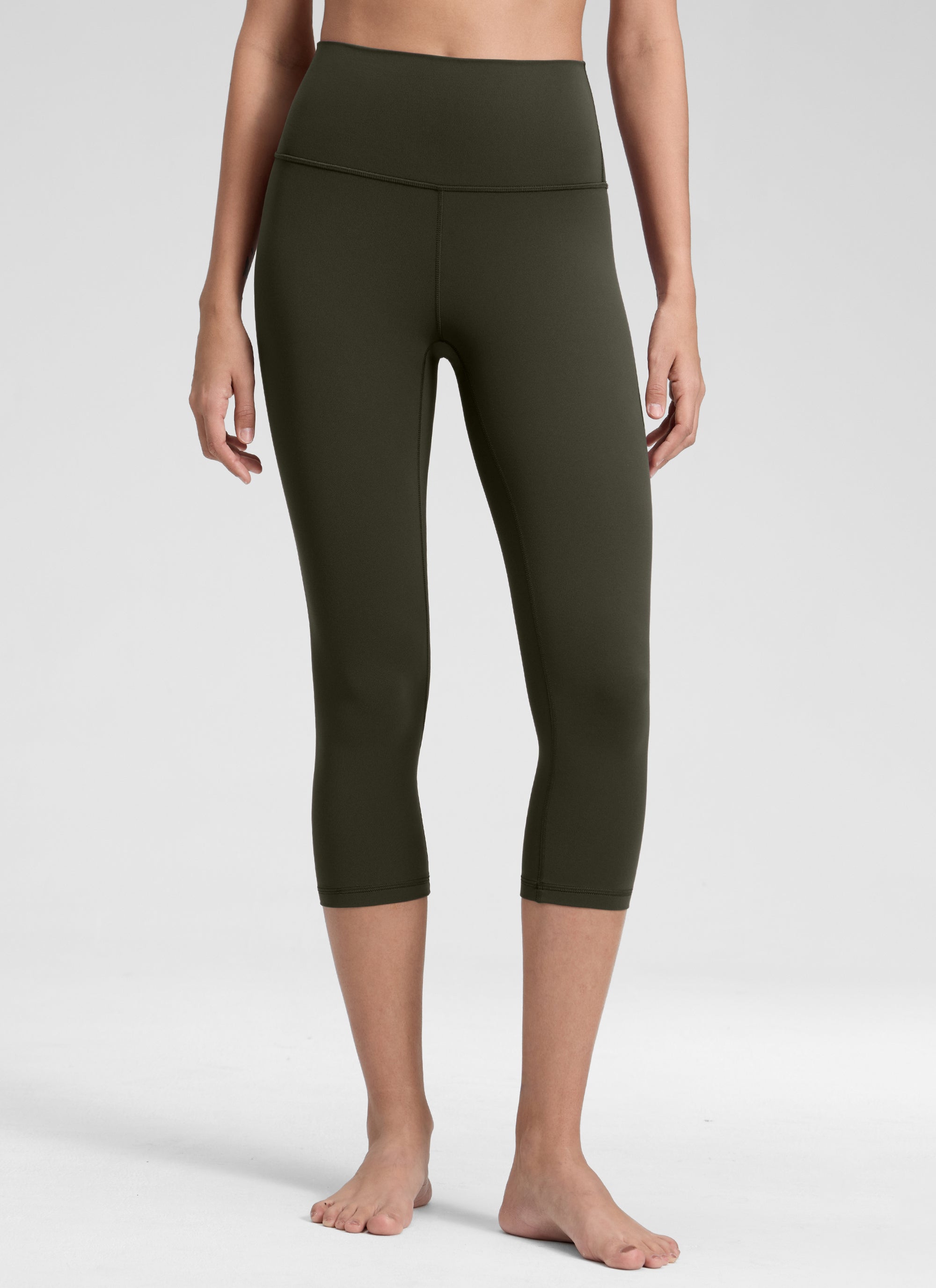 CRZ YOGA Women's Yoga Lounge High Rise Butterluxe Yoga Leggings 19'' Hibiscus Purple