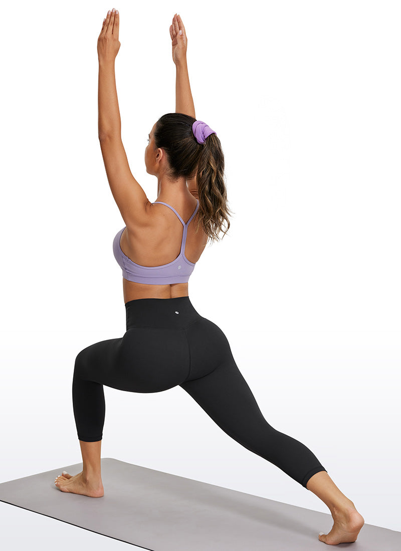 CRZ YOGA Women's Yoga Lounge High Rise Butterluxe Yoga Leggings 21'' Melanite