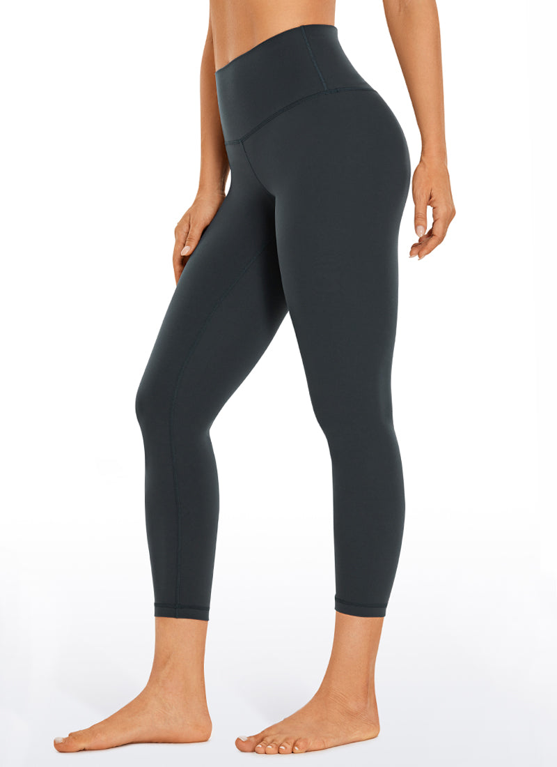 CRZ YOGA Women's Yoga Lounge High Rise Butterluxe Yoga Leggings 23'' Black