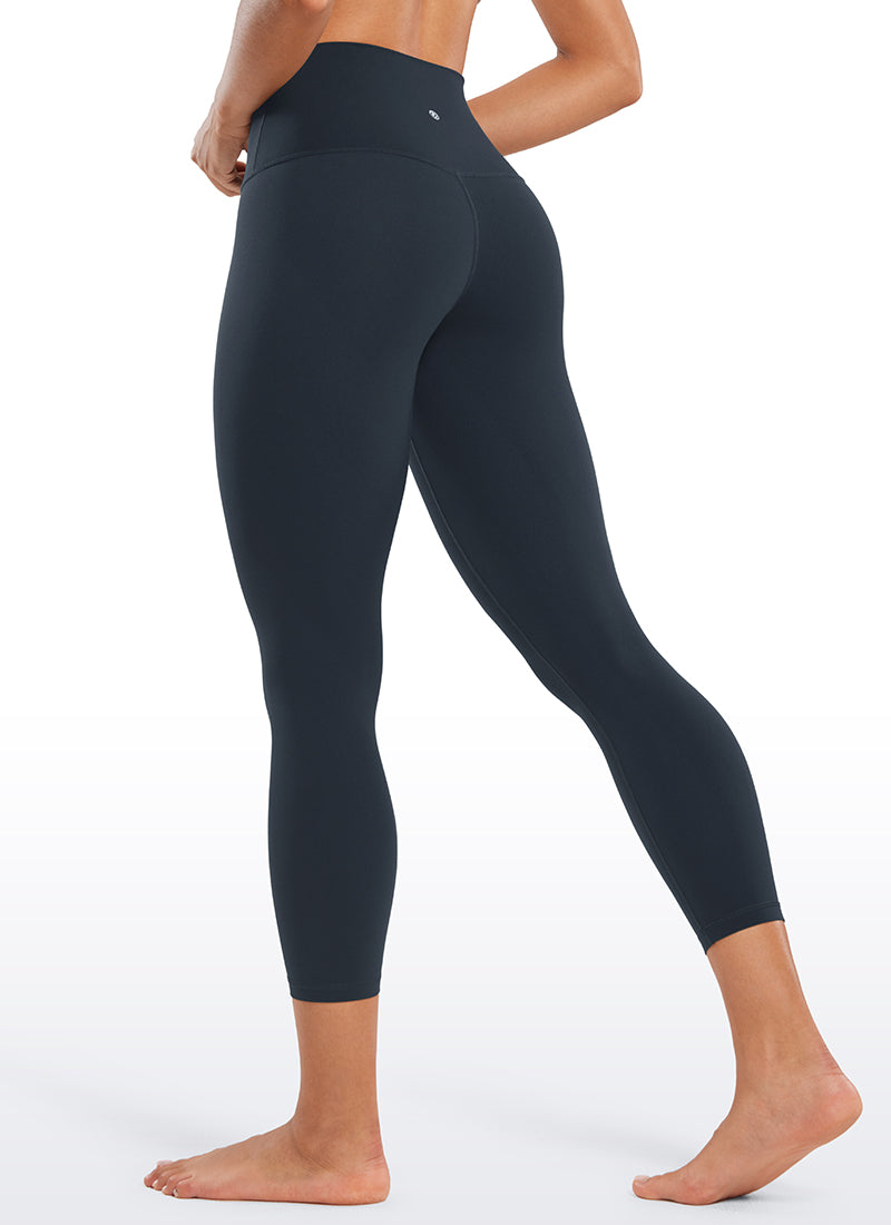 CRZ YOGA Women's Yoga Lounge High Rise Butterluxe Yoga Leggings 23'' Melanite