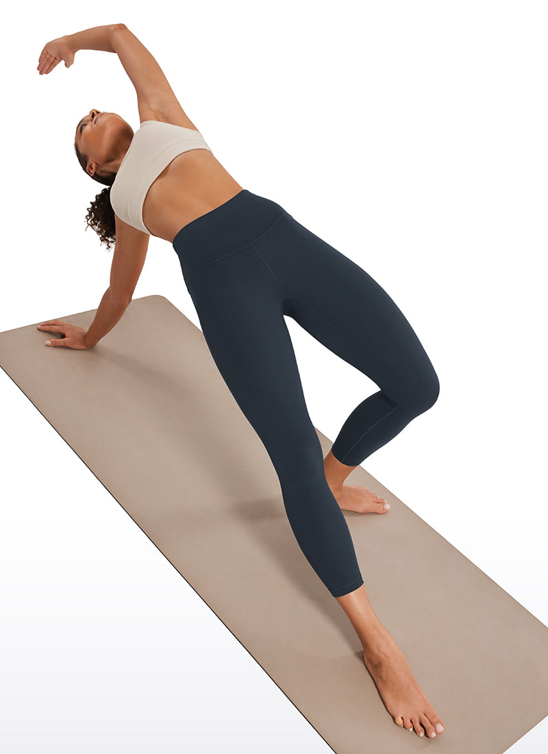 CRZ YOGA Women's Yoga Lounge High Rise Butterluxe Yoga Leggings 23'' Melanite