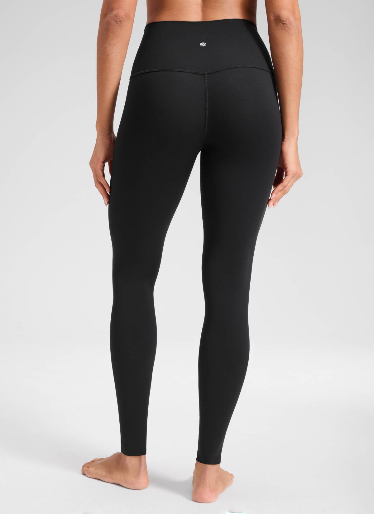 CRZ YOGA Women's Yoga Lounge High Rise Butterluxe Yoga Leggings 30'' Black