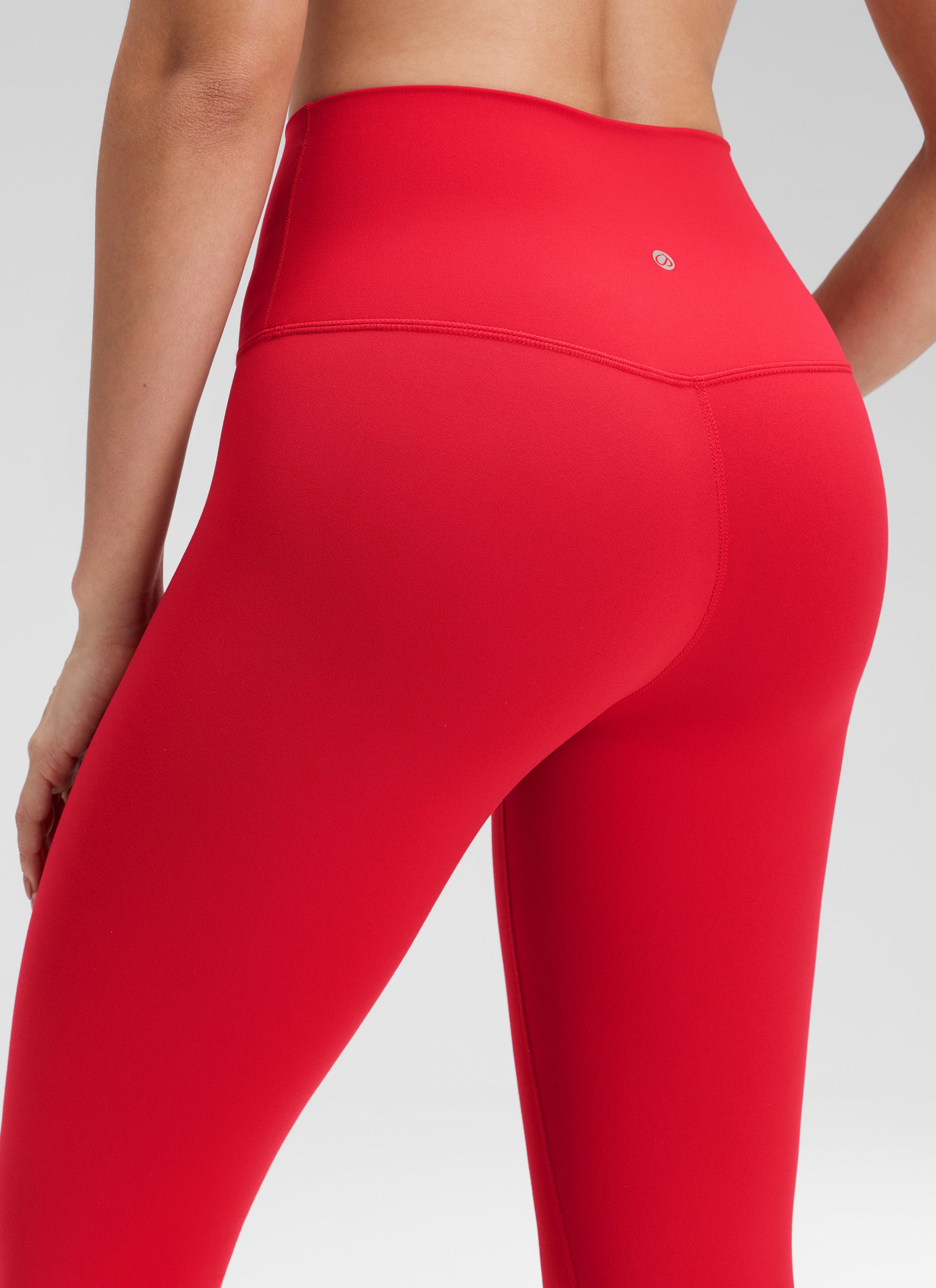 CRZ YOGA Women's Yoga Lounge High Rise Butterluxe Yoga Leggings 30'' Aurora Red