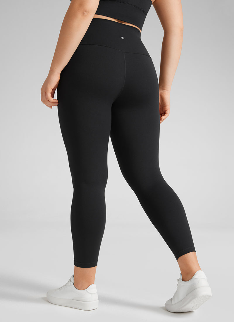 CRZ YOGA Women's Yoga High Rise Plus Size Butterluxe Leggings 25