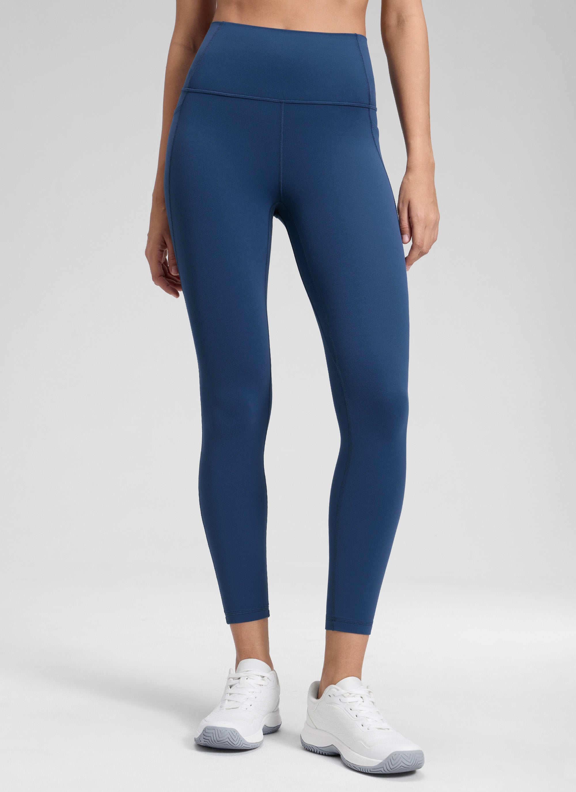 CRZ YOGA Women's Yoga Lounge High Rise Butterluxe Pocket Leggings 25'' Black