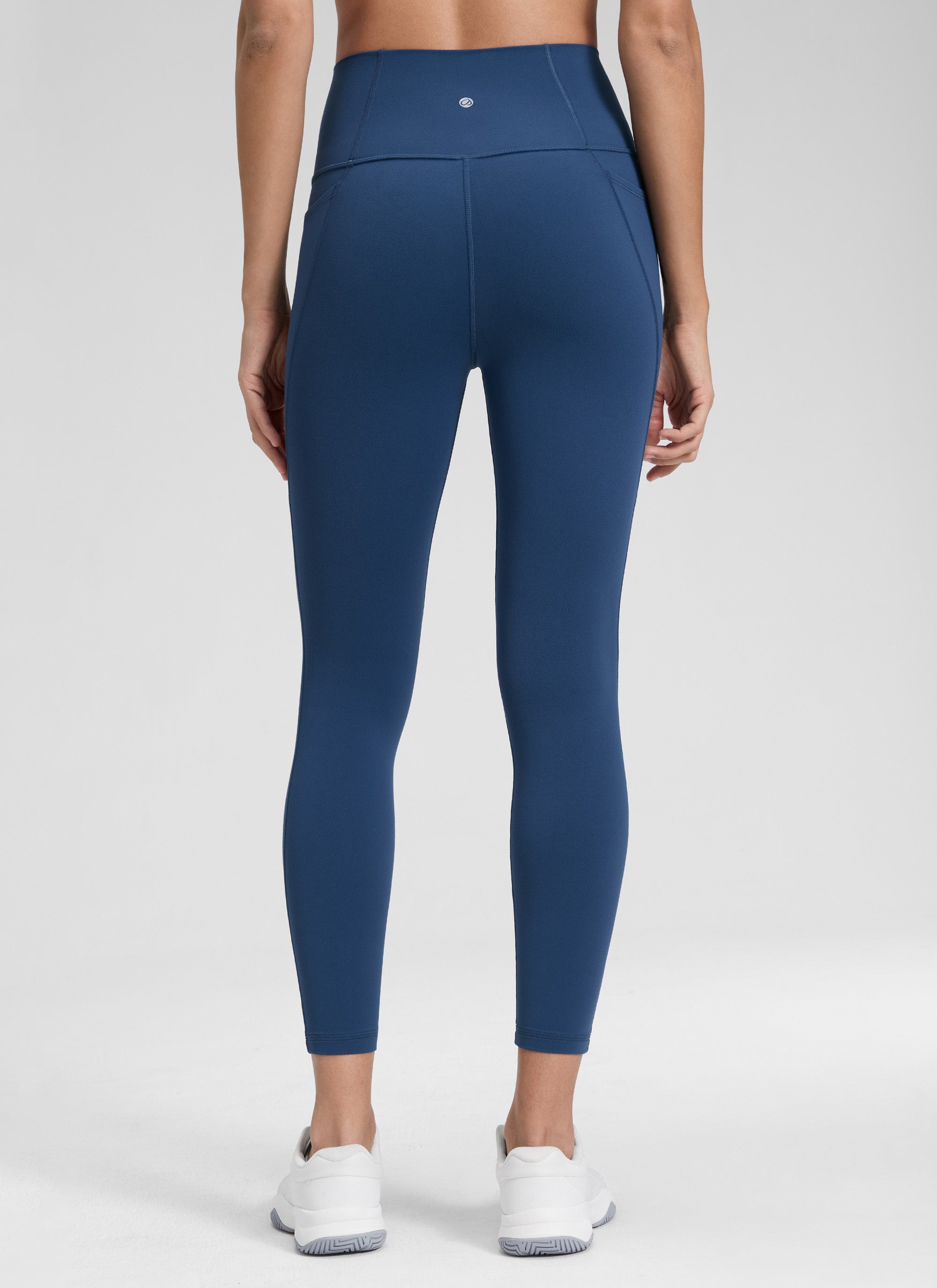 CRZ YOGA Women's Yoga Lounge High Rise Butterluxe Pocket Leggings 25'' Black