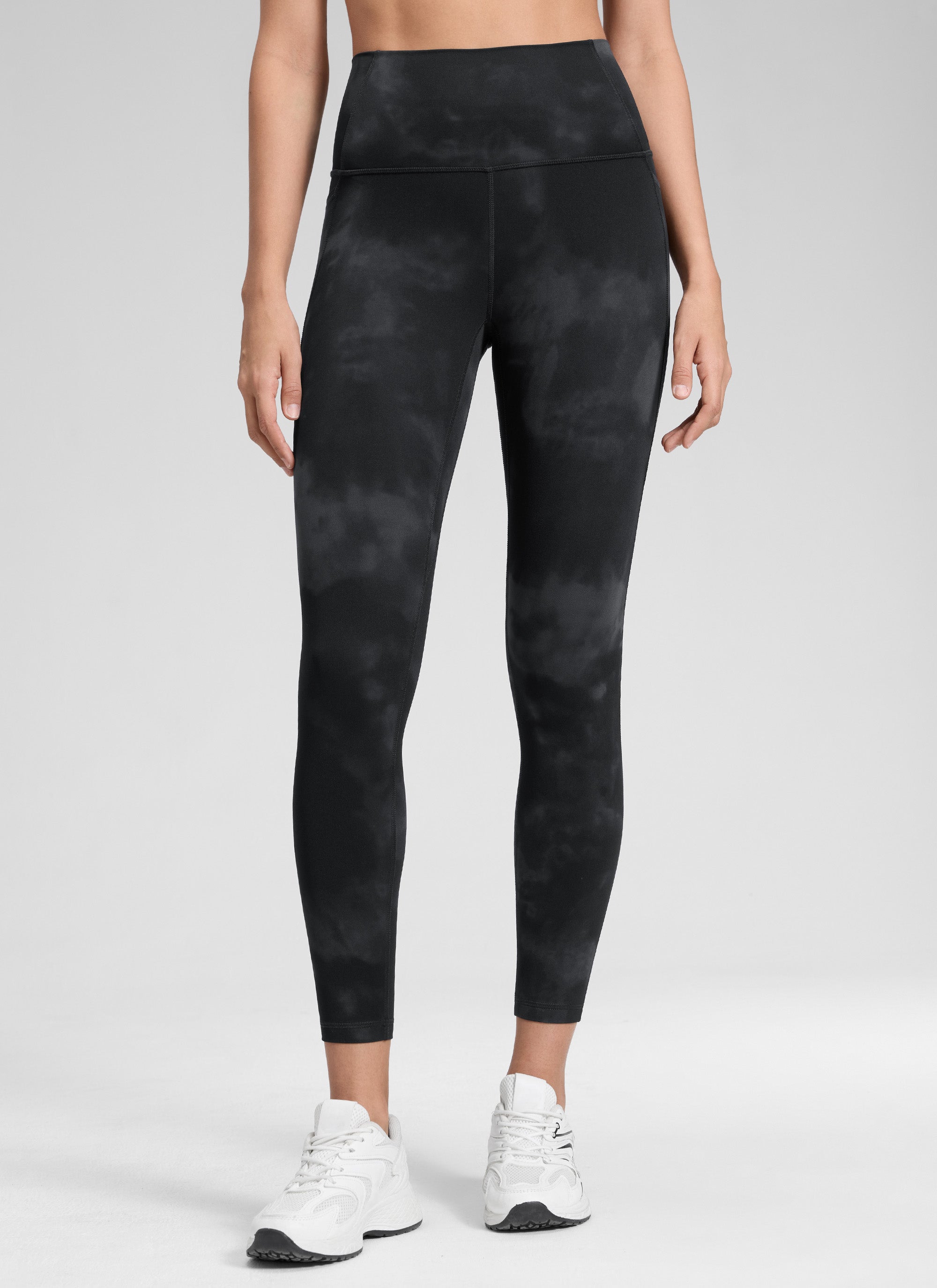 CRZ YOGA Women's Yoga Lounge High Rise Butterluxe Pocket Leggings 25'' True Navy
