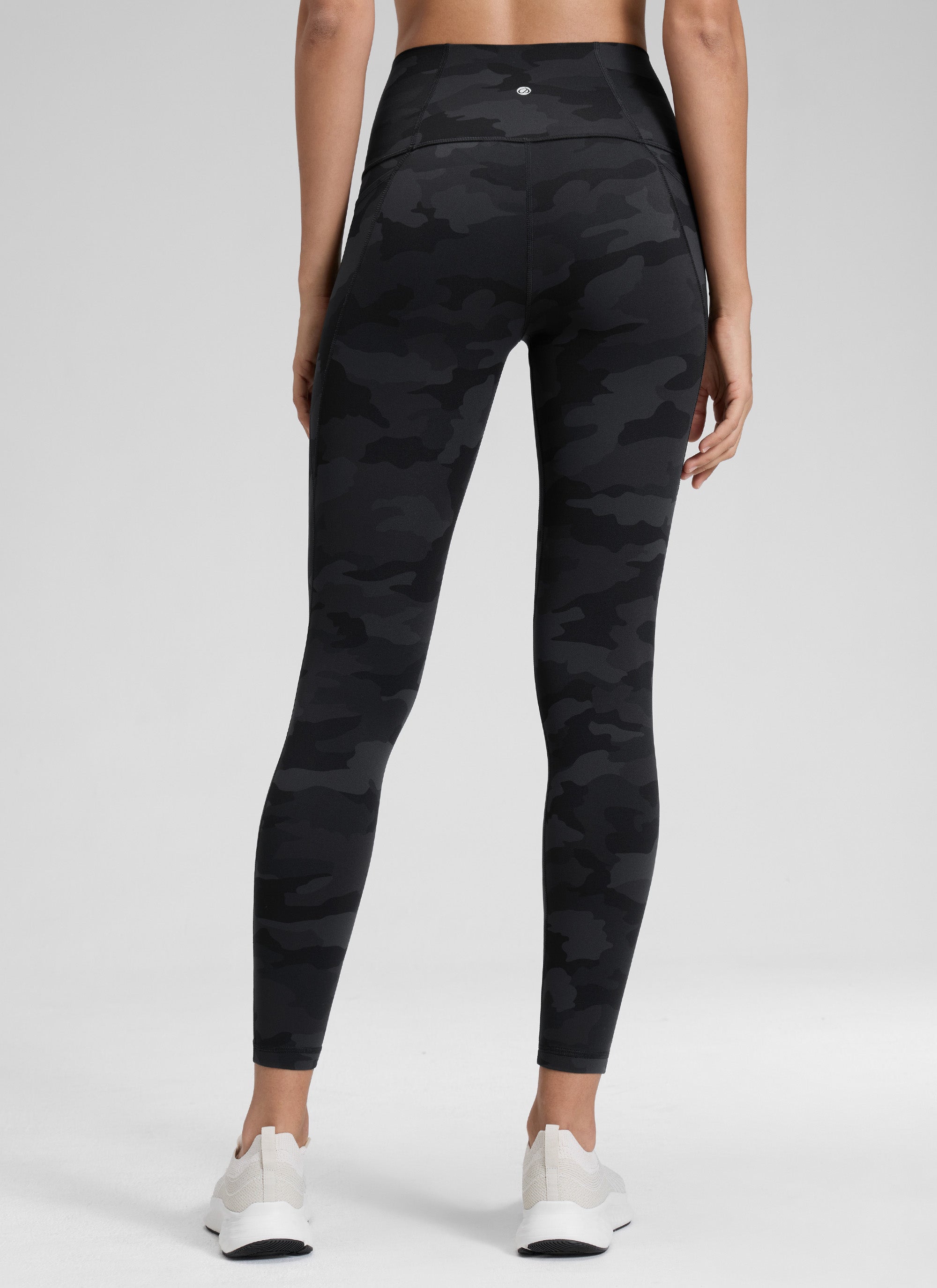 CRZ YOGA Women's Yoga Lounge High Rise Butterluxe Pocket Leggings 25'' Sparkle Blue