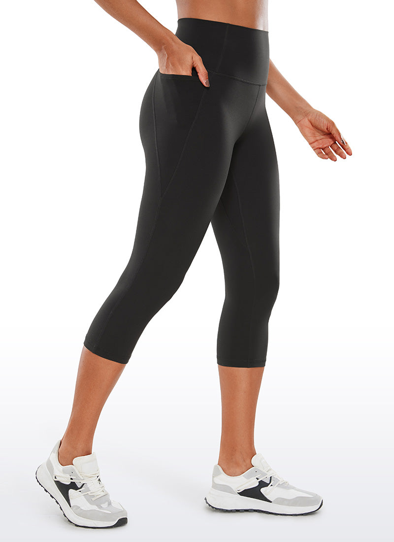 Butterluxe Yoga Pockets Capris Leggings 19''