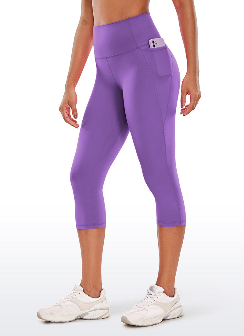 Butterluxe Yoga Pockets Capris Leggings 19''