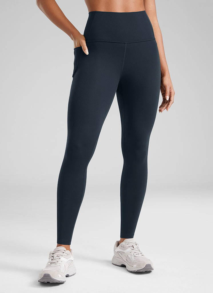 CRZ YOGA Womens Butterluxe Pockets Workout Leggings 28" True Navy