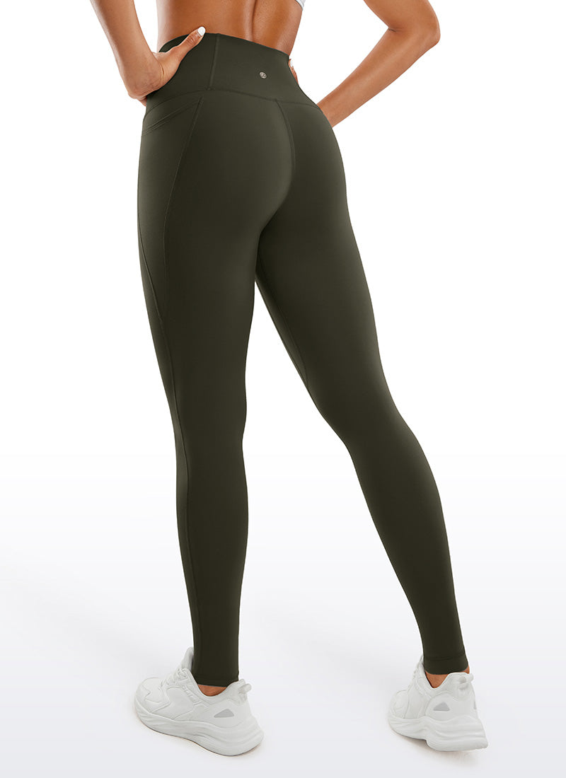CRZ YOGA Womens Butterluxe Pockets Workout Leggings 30