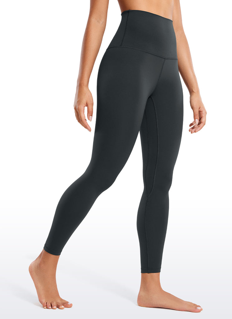 CRZ YOGA Women's Lounge Super High Rise Butterluxe Yoga Leggings 25'' True Navy