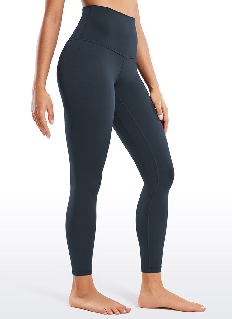 CRZ YOGA Women's Lounge Super High Rise Butterluxe Yoga Leggings 25'' Black