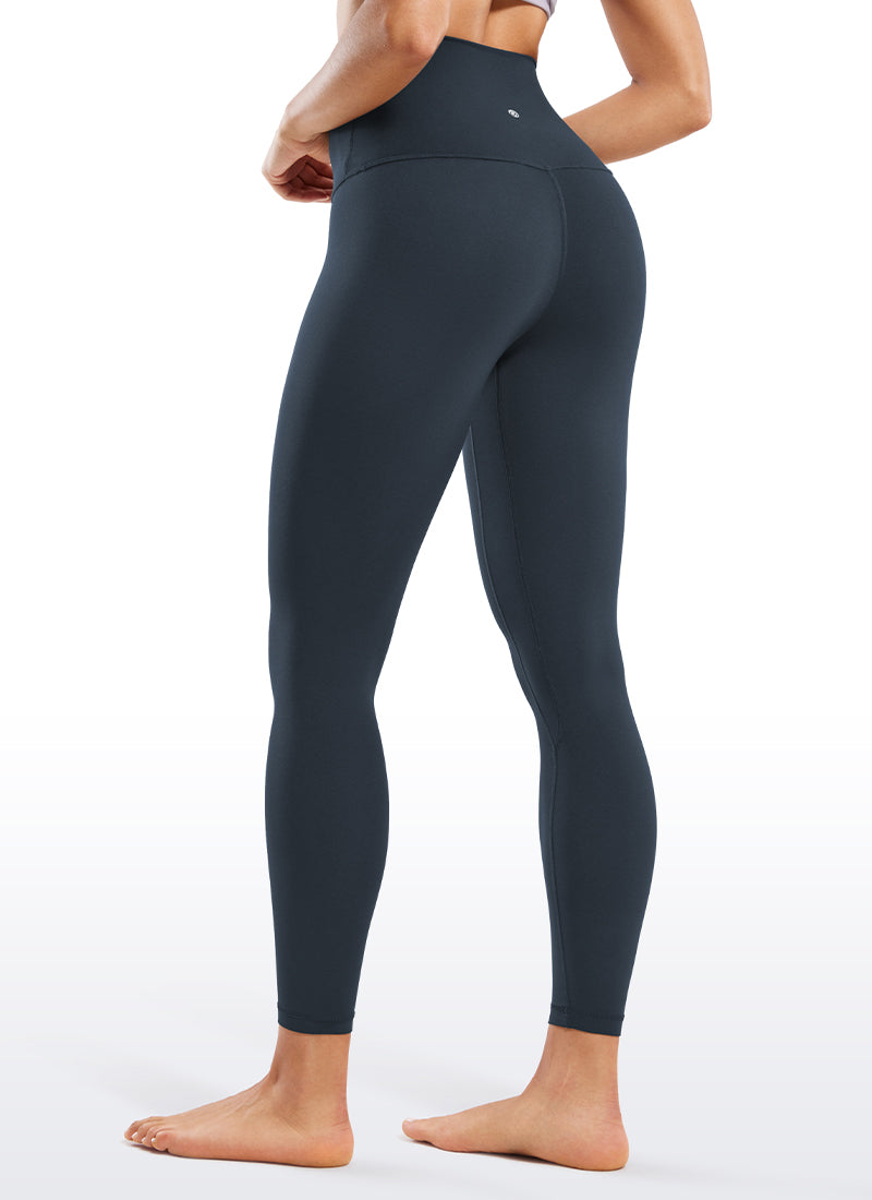 CRZ YOGA Women's Lounge Super High Rise Butterluxe Yoga Leggings 25'' True Navy