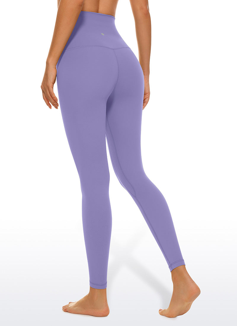 CRZ YOGA Women's Lounge Super High Rise Butterluxe Yoga Leggings 25'' Dark Lavender Purple