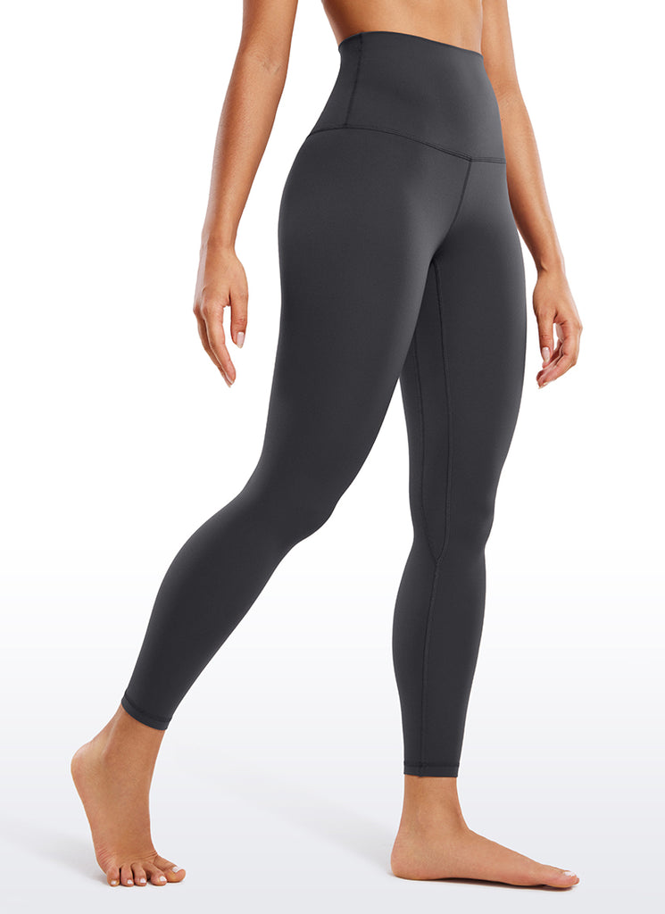 CRZ YOGA Women's Lounge Super High Rise Butterluxe Yoga Leggings 25'' Light Army Green