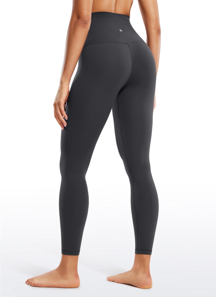 CRZ YOGA Women's Lounge Super High Rise Butterluxe Yoga Leggings 25'' Light Army Green