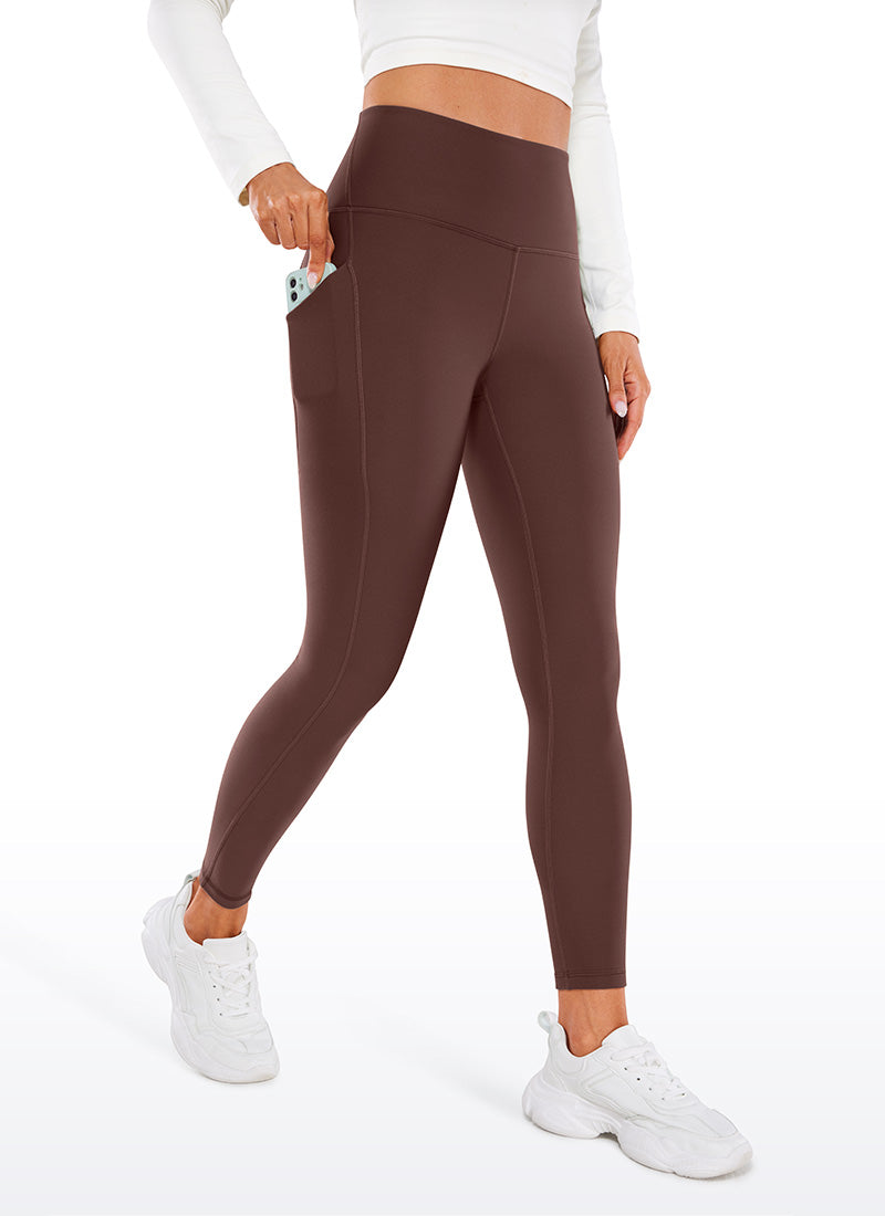 Fleece Lined Soft Pockets Leggings 26.5