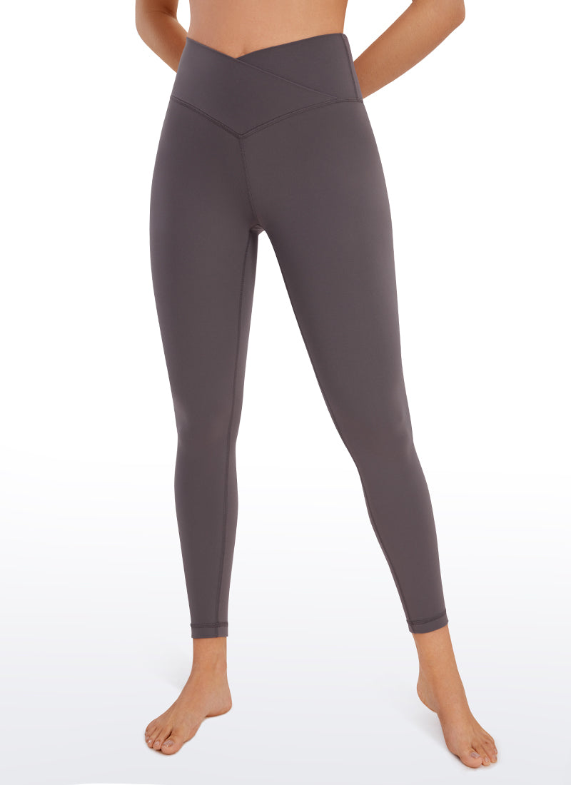 Butterluxe Yoga Leggings 25''- V Cross Waist