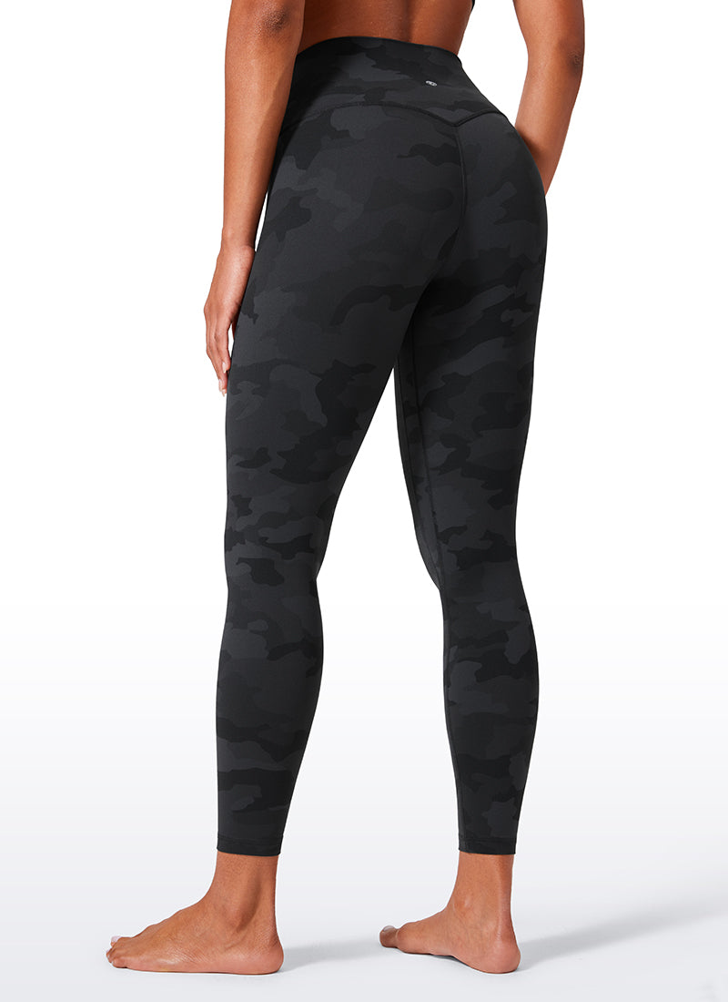 CRZ YOGA Women's Workout High Rise Butterlift Yoga Leggings 25'' Stelindigo