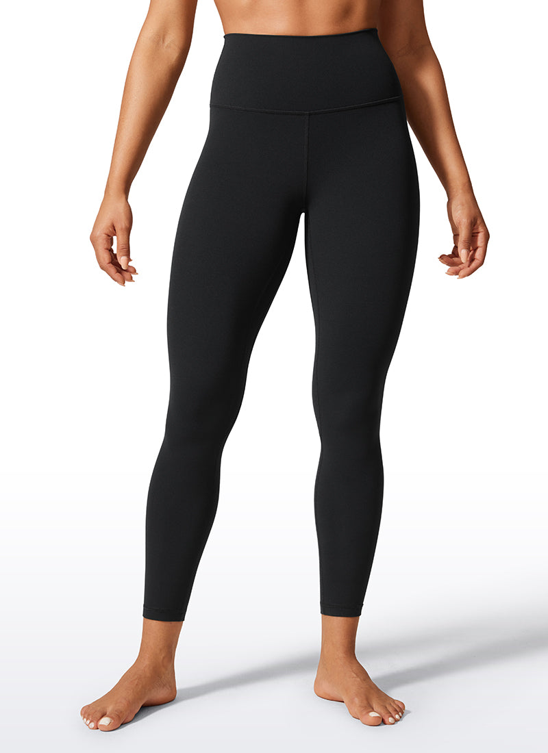 CRZ YOGA Women's Workout High Rise Butterlift Yoga Leggings 28'' True Navy