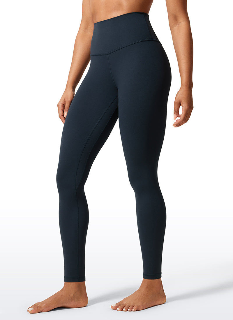 CRZ YOGA Women's Workout High Rise Butterlift Yoga Leggings 28'' Olive Green