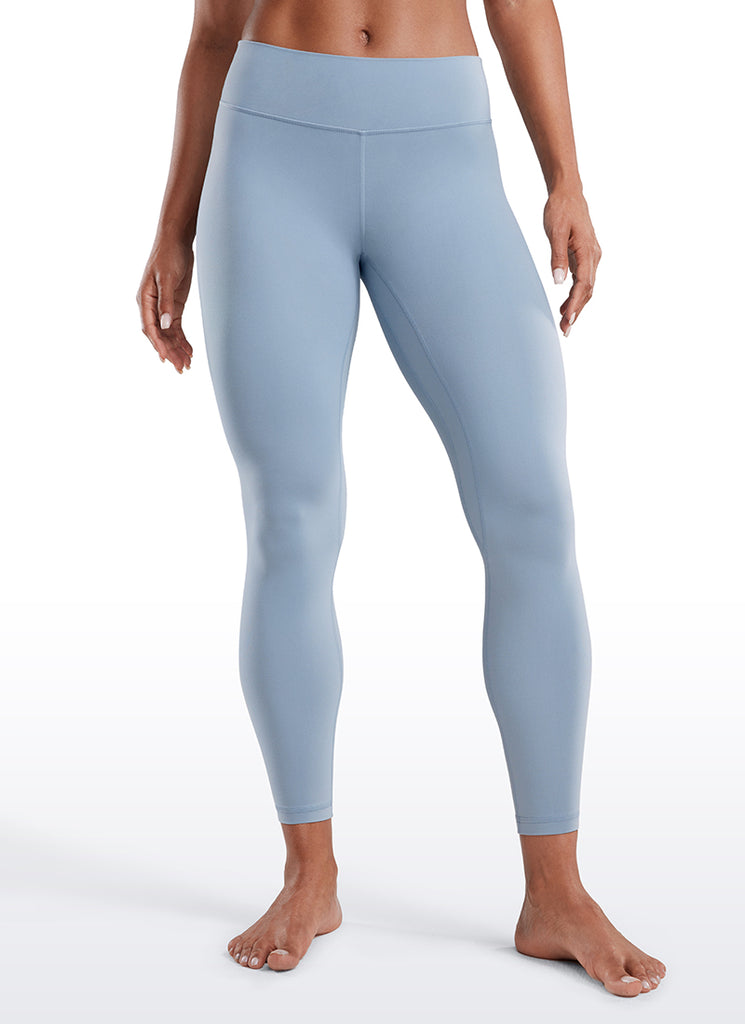 CRZ YOGA Women's Butterluxe Low Rise Workout Leggings 25" Cambric Blue