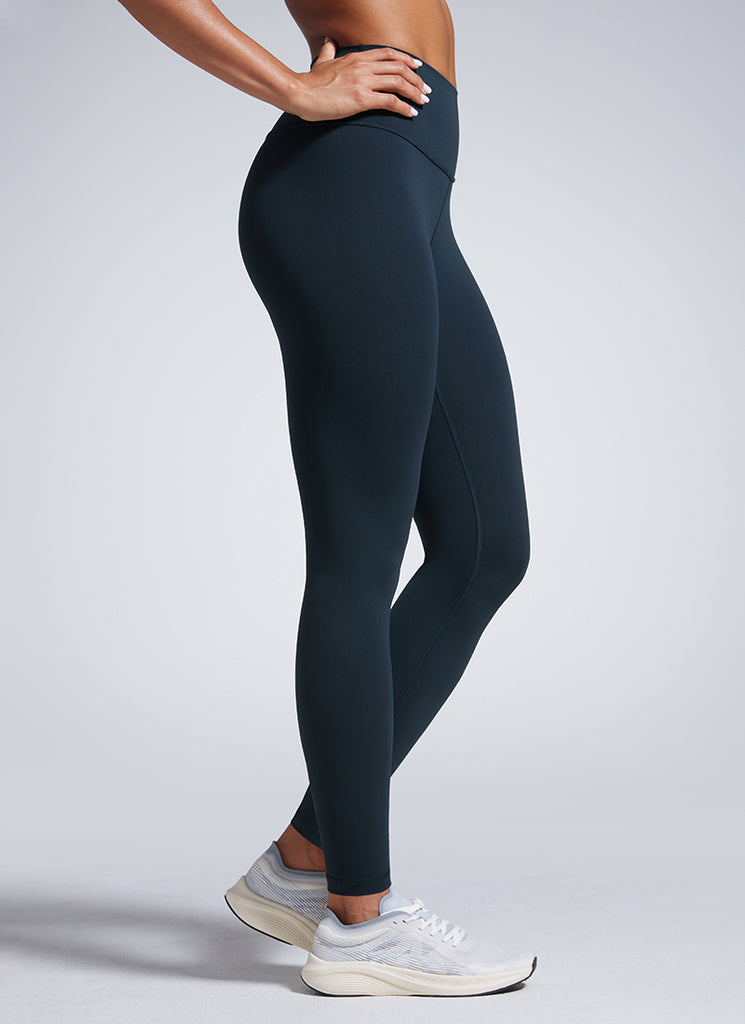 CRZ YOGA Women's Workout High Rise Butterbreeze Training Leggings 28'' True Navy
