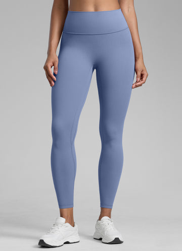 CRZ YOGA Women Butterlift High Rise Scrunch Butt Legging No Front Seam Oasis Blue