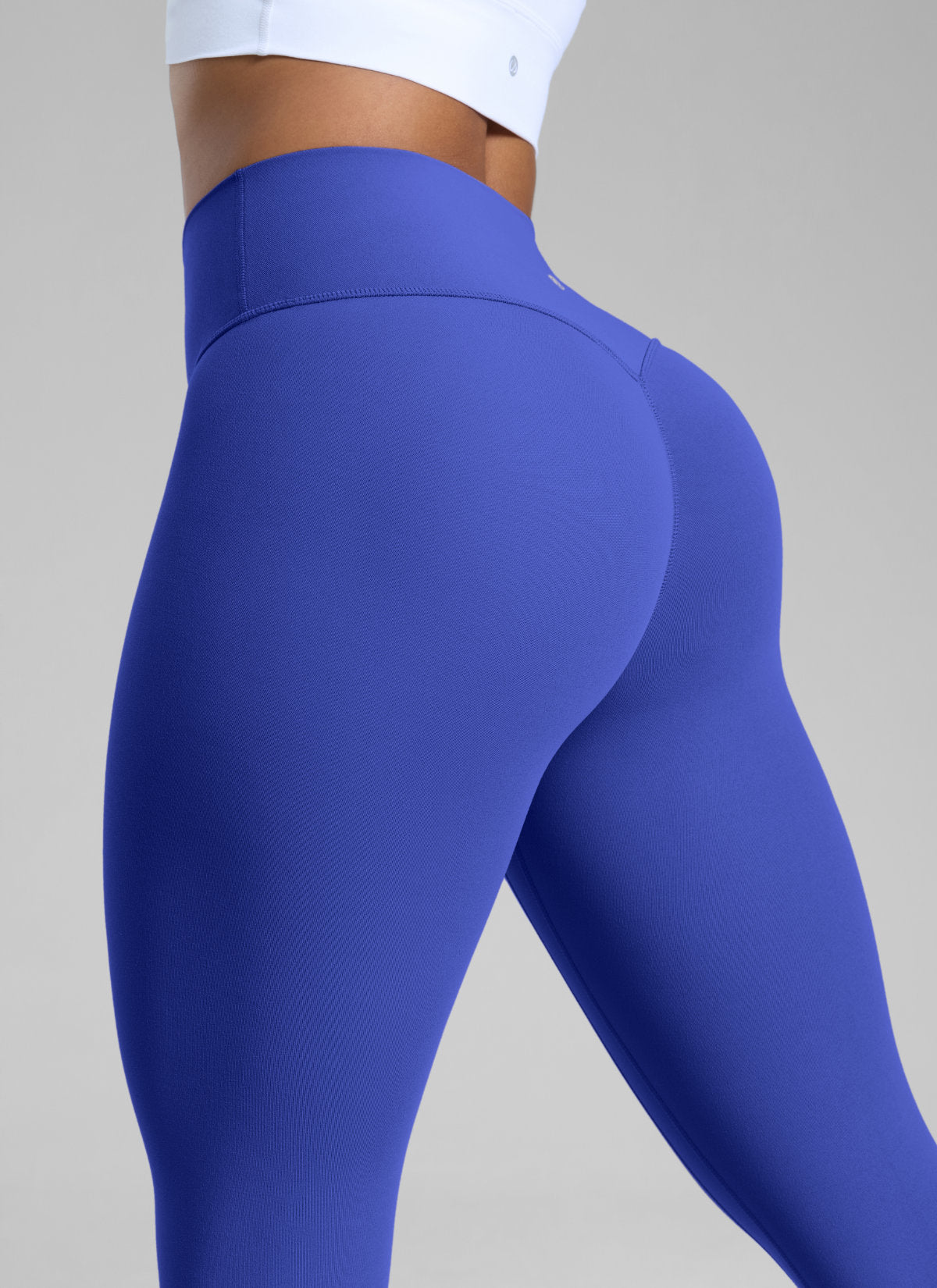 CRZ YOGA Women Butterlift High Rise Scrunch Butt Legging No Front Seam Royal Blues