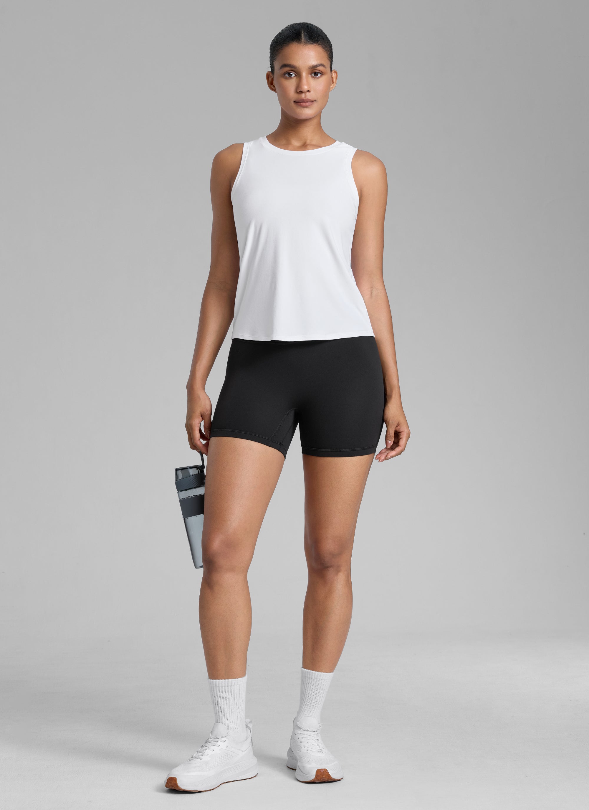 CRZ YOGA Womens Butterlift Scrunch Butt Atheletic Workout Biker