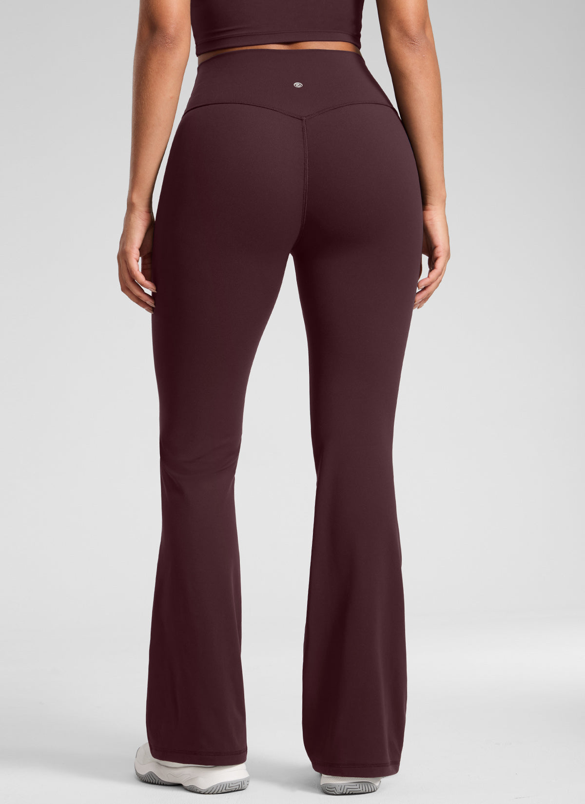CRZ YOGA Women's Butterlift Hidden Scrunch Butt Flare Leggings 31