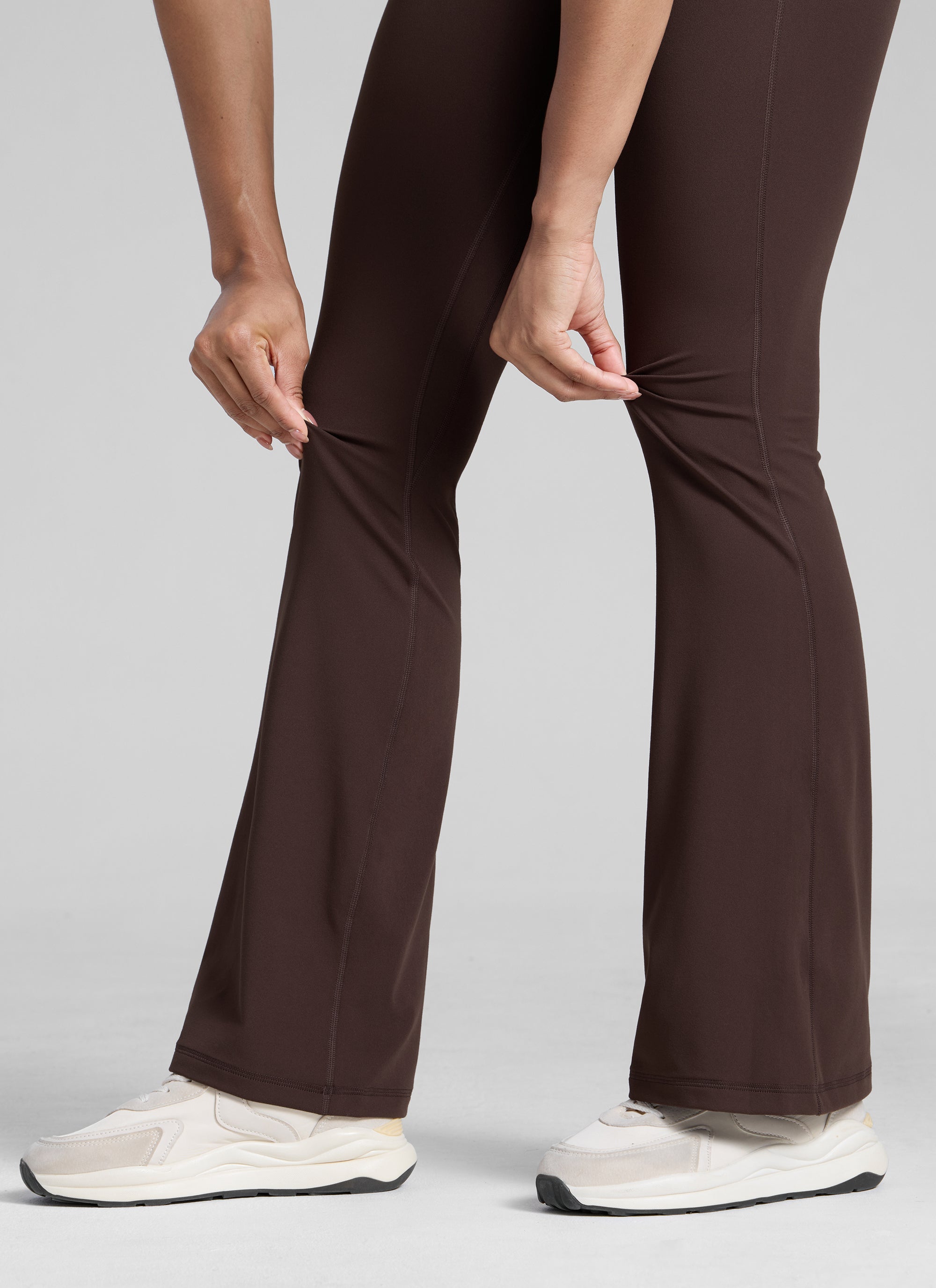 CRZ YOGA Women's Butterlift Hidden Scrunch Butt Flare Leggings 31