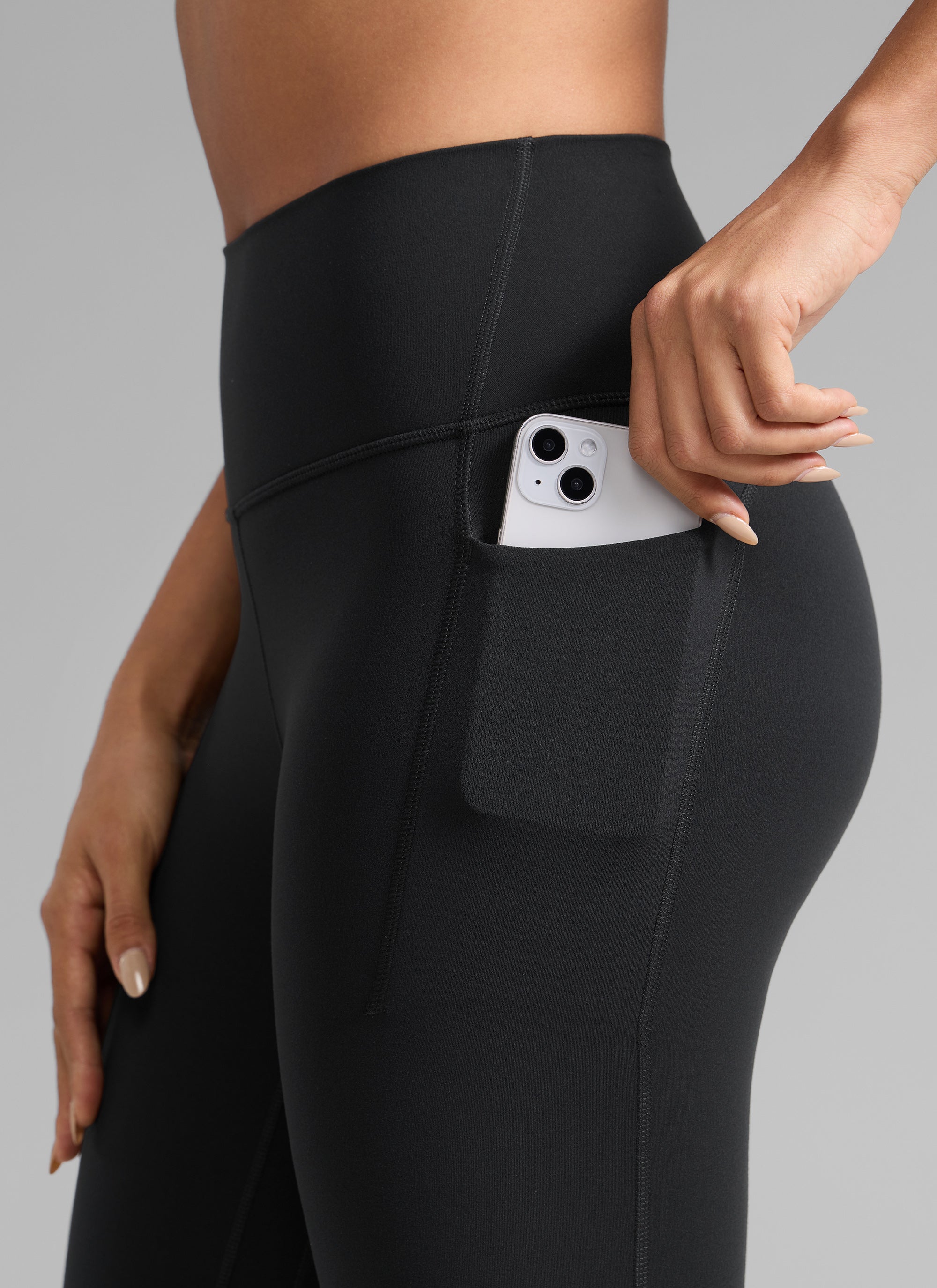 CRZ YOGA Women's Butterlift Workout High Rise Pocket Leggings 25