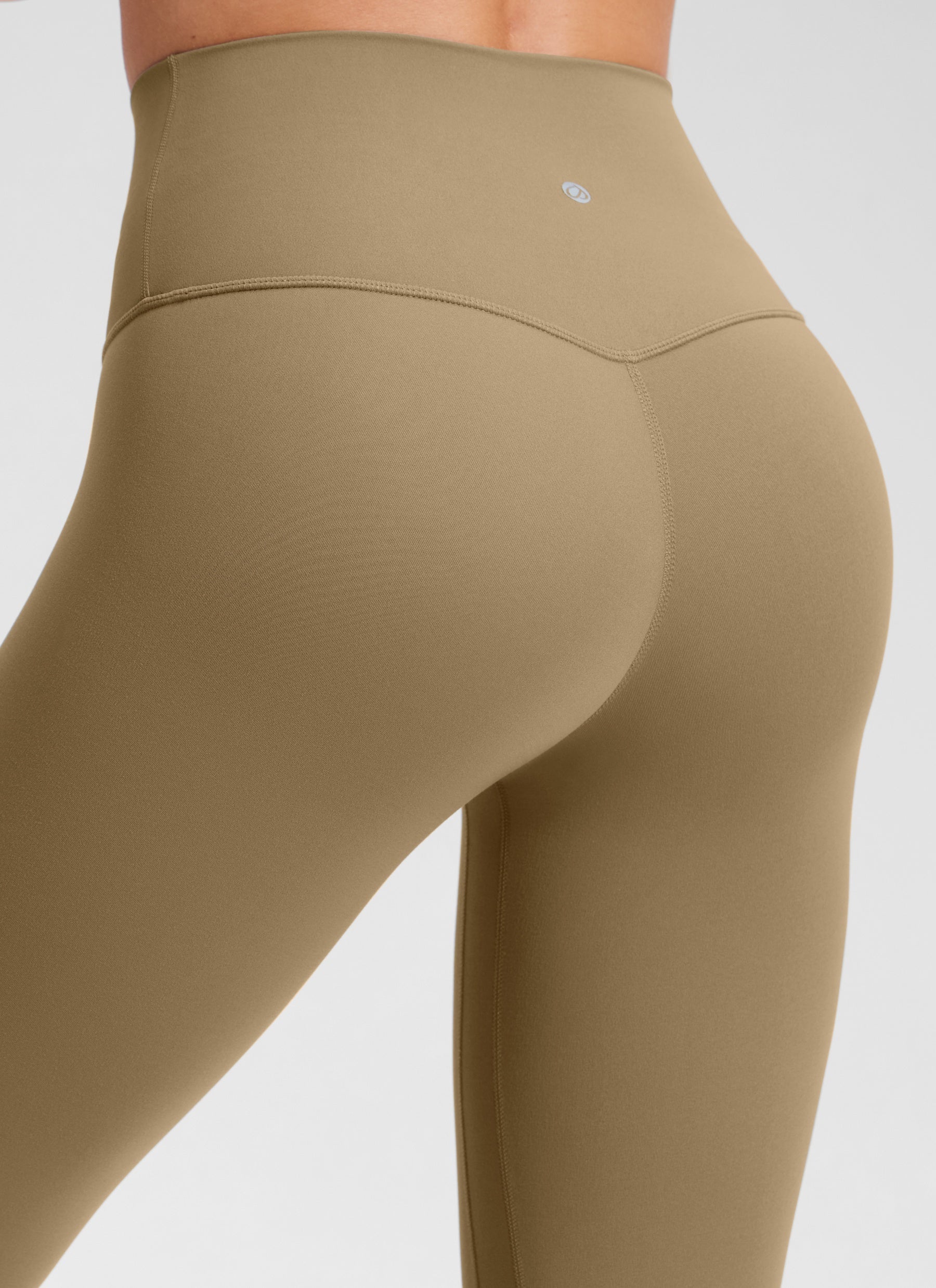 CRZ YOGA Women's Butterluxe Yoga High Rise No Front Seam Legging 25'' Soul Brown
