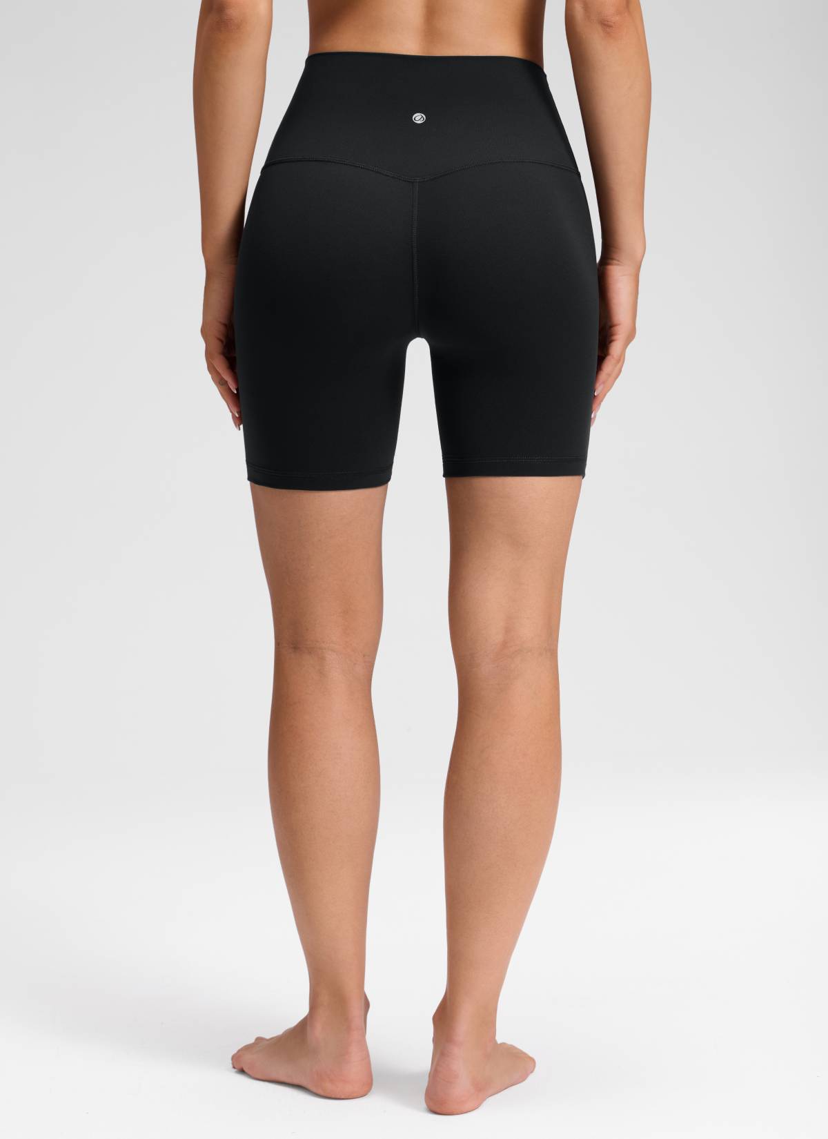 CRZ YOGA Women's Butterluxe Yoga High Rise No Front Seam Short 6