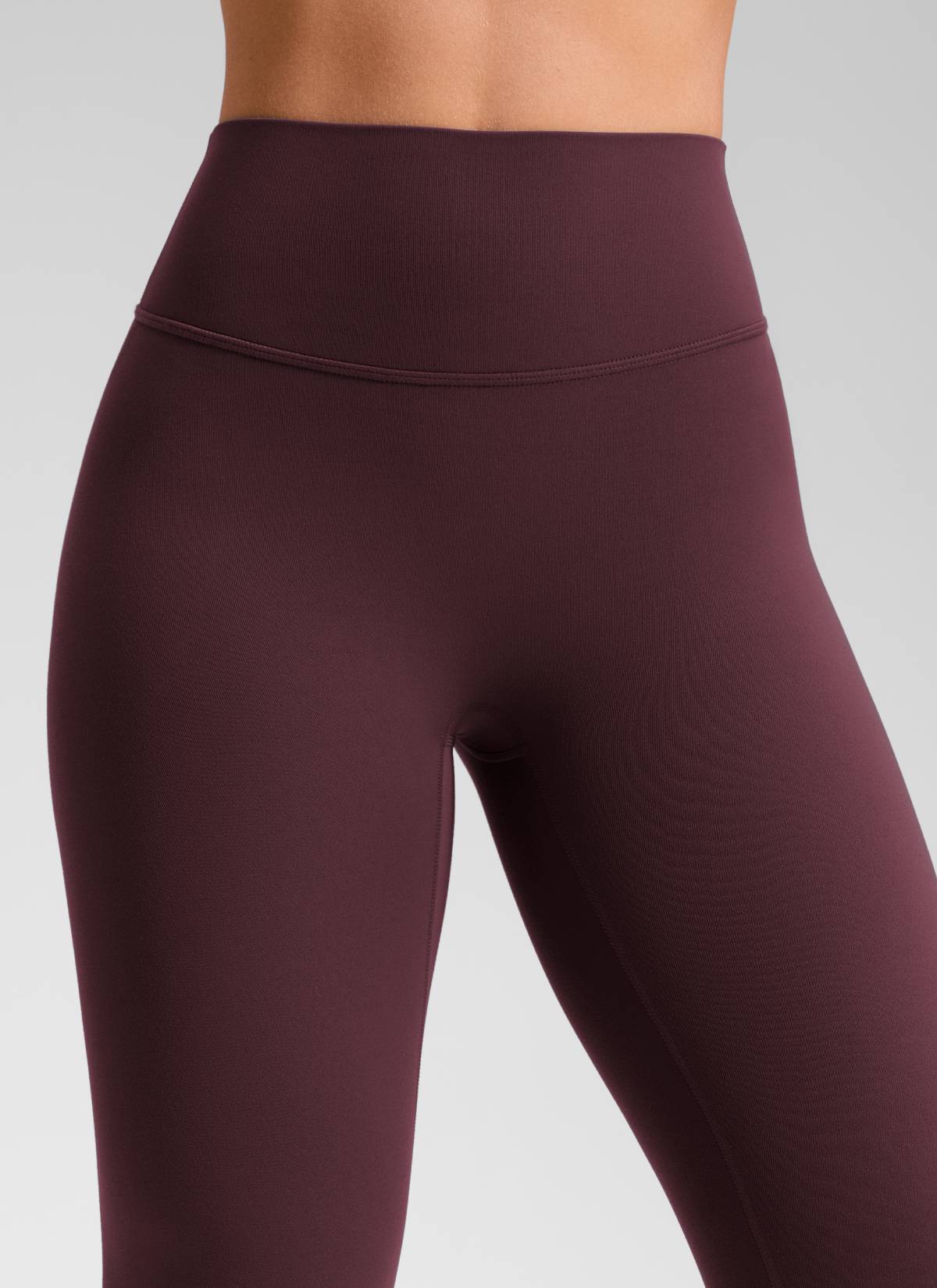 CRZ YOGA Softretch Secretsculpt™ Minor High Rise Front Seam Legging Ripe Plum