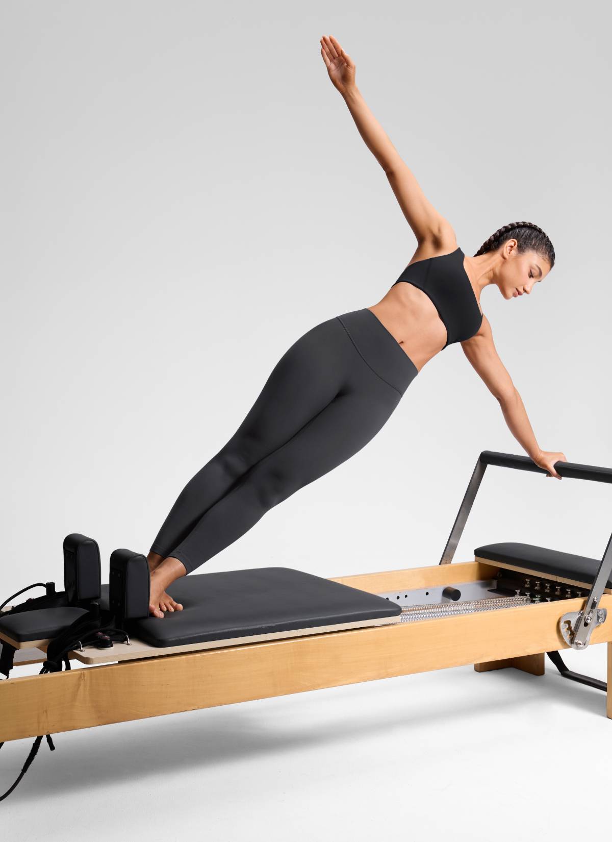 CRZ YOGA Softretch Secretsculpt™ Minor High Rise Front Seam Legging Mysterious Grey