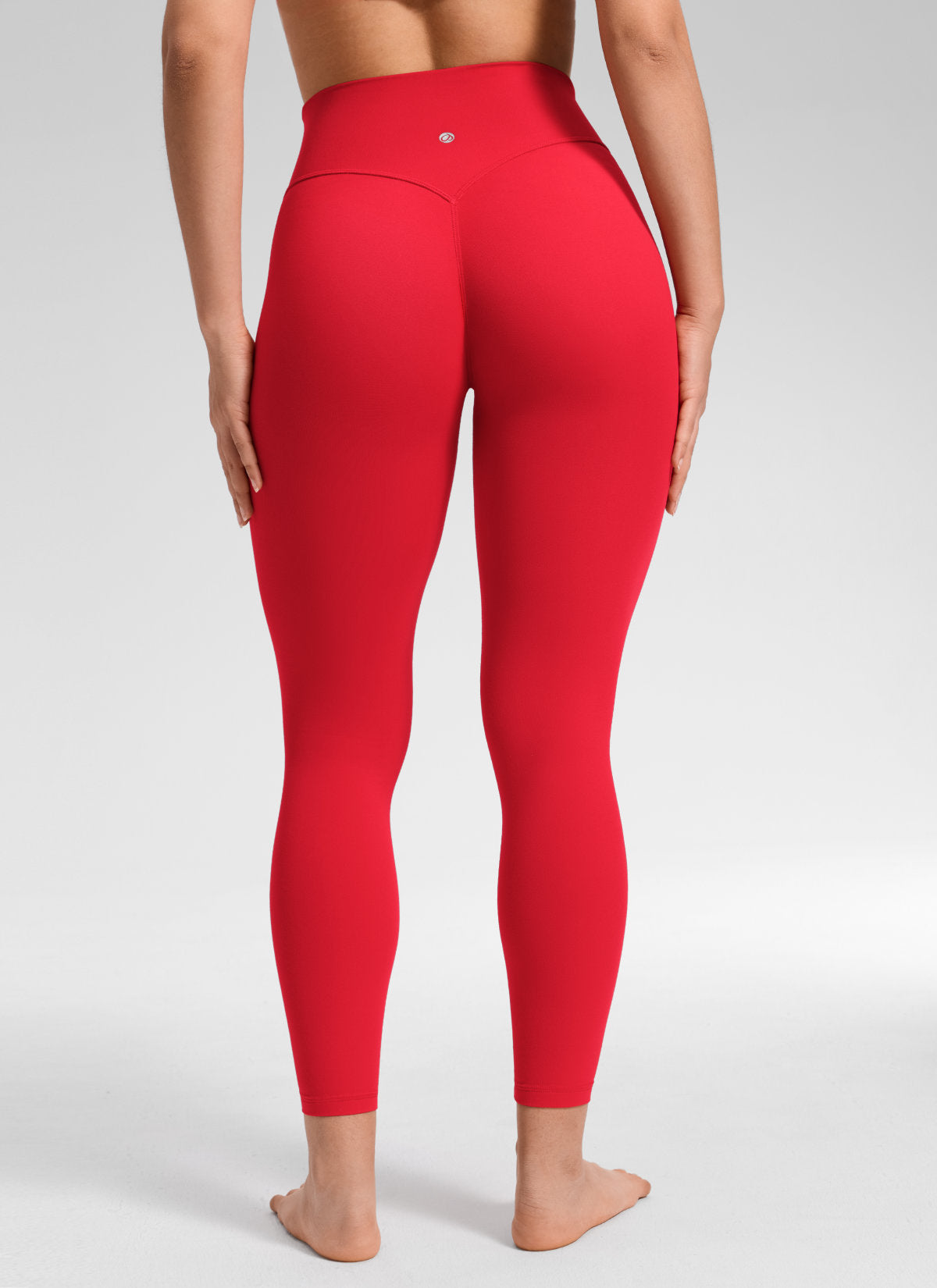 CRZ YOGA Softretch Secretsculpt™ Minor High Rise Front Seam Legging Aurora Red