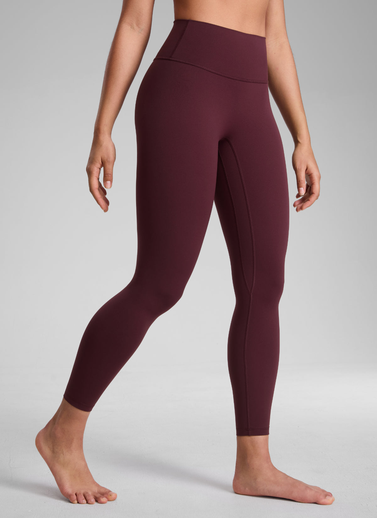 CRZ YOGA Women's SculptAir Yoga High Rise No Front Seam Legging 25
